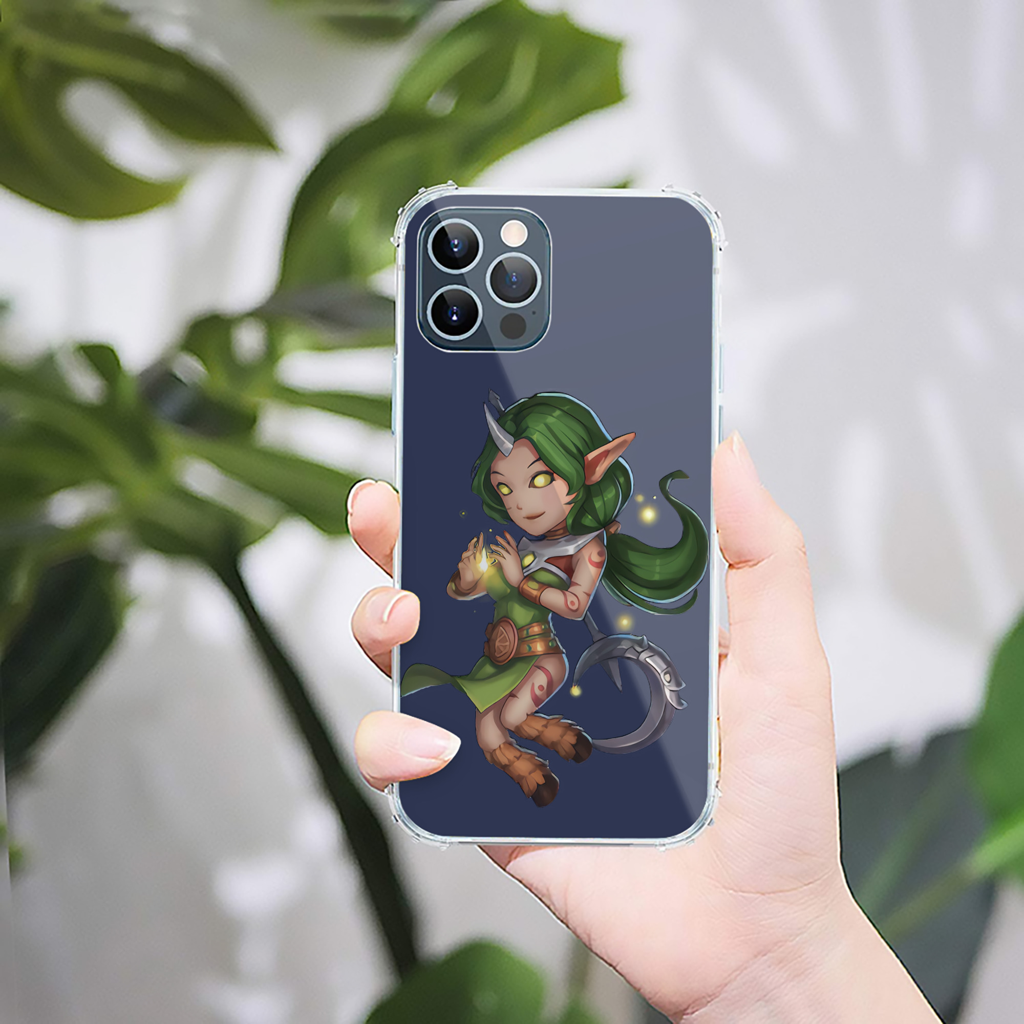 （画像用） リーグ・オブ・レジェンド League of Legends LOL 【iPhone 12シリーズ対応】透明スマホケース（クリアソフトケース）